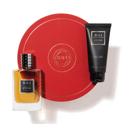 Imagem do produto O.U.i Kit Presentear Natal Iconique 001: Eau De Parfum 75ml + Creme à Raser 100g