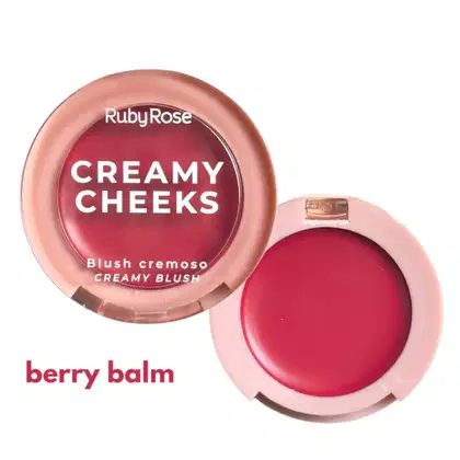 Imagem do produto Ruby Rose Creamy Cheeks Berry Balm - Blush Cremoso 5,5g