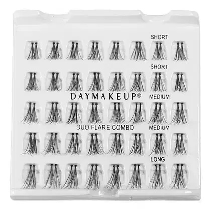 Imagem do produto Cilios Postiços Duo Flare Combo Tufo Sinteticos -  Daymakeup