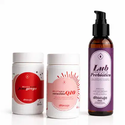Imagem do produto Kit Reviva O Prazer Lub, Revita dia e Revita Noite Dita Cuja