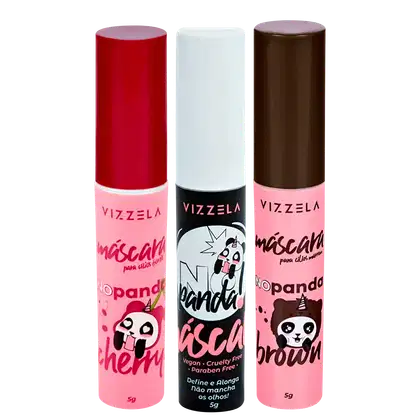 Imagem do produto Kit Trio De Máscaras No Panda Vizzela