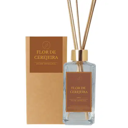 Imagem do produto Filum Artesanal Difusor de Varetas Aromatizador de Ambiente Flor de Cerejeira 250ml