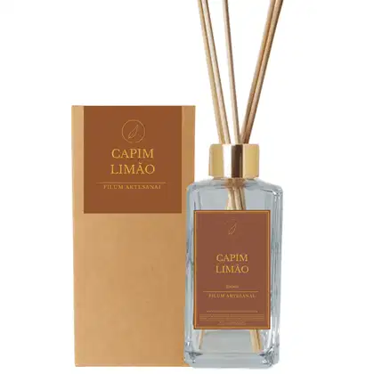 Imagem do produto Filum Artesanal Difusor de Varetas Aromatizador de Ambiente Capim Limão 250ml