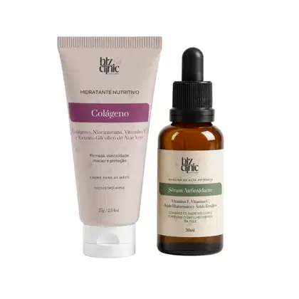 Imagem do produto Blz Clinic Kit Creme Colágeno + Sérum Anti-idade
