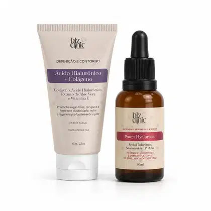 Imagem do produto Kit Blz Clinic Creme Ácido Hyaluronic + Sérum Power Hyaluronic