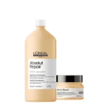 Imagem do produto Kit L'Oréal Professionnel Absolut Repair Gold Shampoo Máscara 250 (2 produtos)