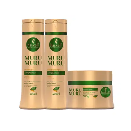 Imagem do produto Murumuru Kit Shampoo + Condicionador + Máscara 300G Haskell