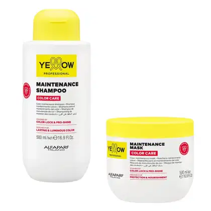 Imagem do produto Kit Shampoo E Máscara Yellow Color Care 500ml