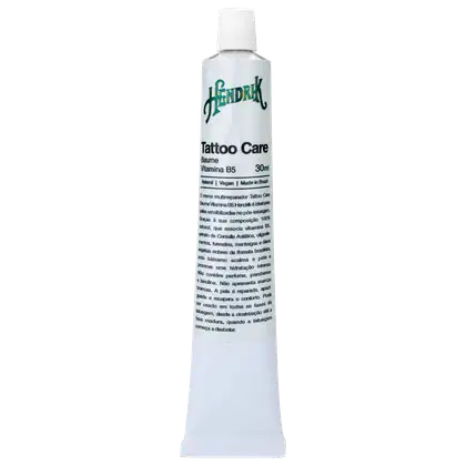 Imagem do produto Hendrik Tattoo Care Baume Cicatrizante Vitamina B5 - Hidratante para Tatuagem 30ml