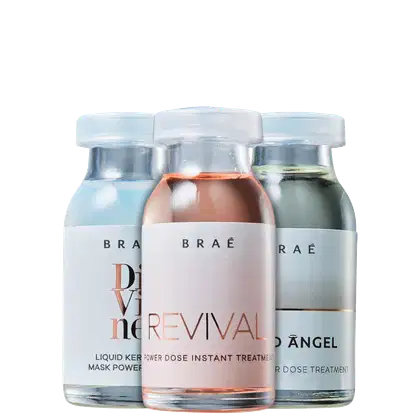 Imagem do produto Kit Braé Cronograma Capilar Repair - Ampola Capilar 3x13ml
