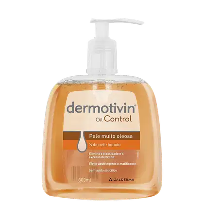 Imagem do produto Dermotivin Oil Control Pele Oleosa - Sabonete Líquido Facial 300ml