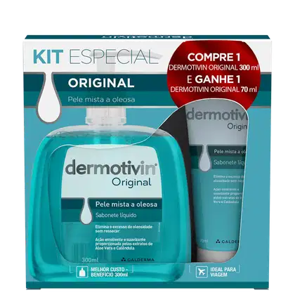 Imagem do produto Kit Dermotivin Original Limpeza Facial (2 produtos)