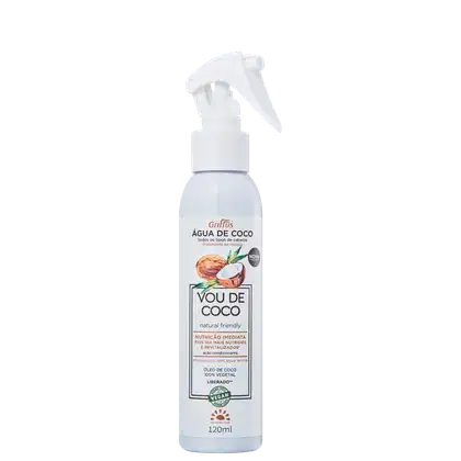Imagem do produto Griffus Vou de Coco Água de Coco - Spray de Tratamento 120ml