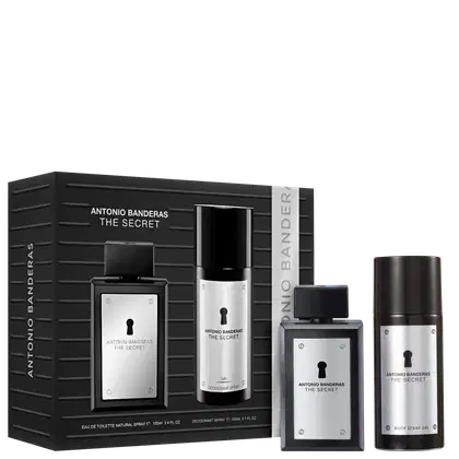 Imagem do produto Conjunto The Secret Banderas Masculino - Eau de Toilette 100ml + Desodorante Spray 150ml