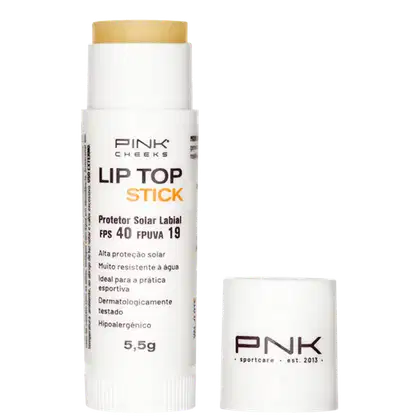 Imagem do produto Pink Cheeks Lip Top Stik FPS40 FPUVA19 - Protetor Solar Labial 5,5g