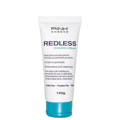 Imagem do produto Pink Cheeks Redless Chamois Cream - Creme Antiassaduras 100g