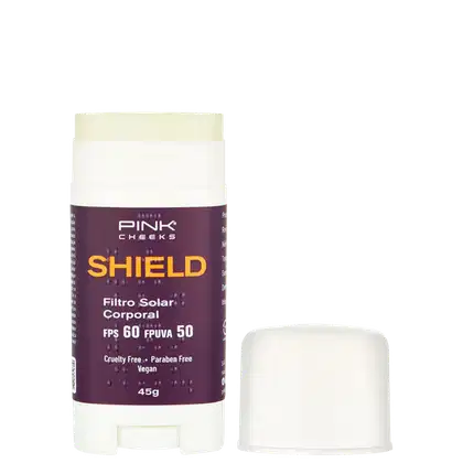 Imagem do produto Pink Cheeks Shield FPS 60 - Protetor Solar em Bastão 45g
