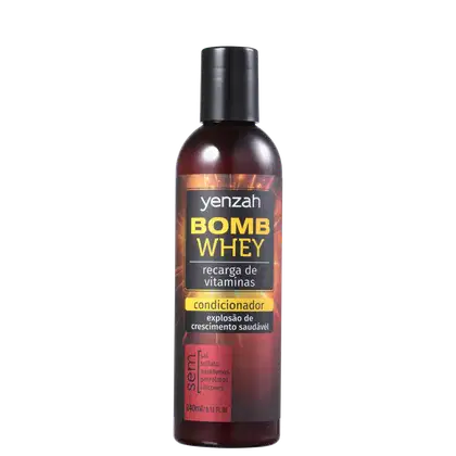 Imagem do produto Yenzah Power Whey Bomb Cream - Condicionador 240ml