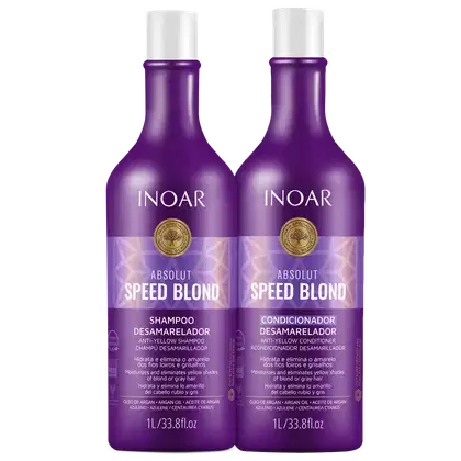 Imagem do produto Kit Inoar Absolut Speed Blond (2 Produtos)