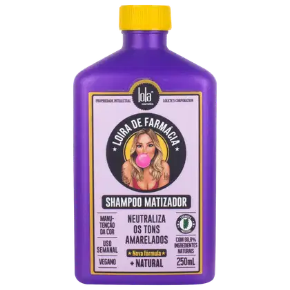 Imagem do produto Lola Cosmetics Loira de Farmácia - Shampoo Matizador 250ml