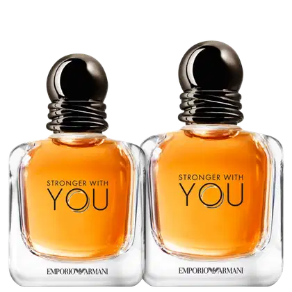 Imagem do produto Conjunto Stronger With You Giorgio Armani Masculino - Eau de Toilette 50ml + Eau de Toilette 100ml