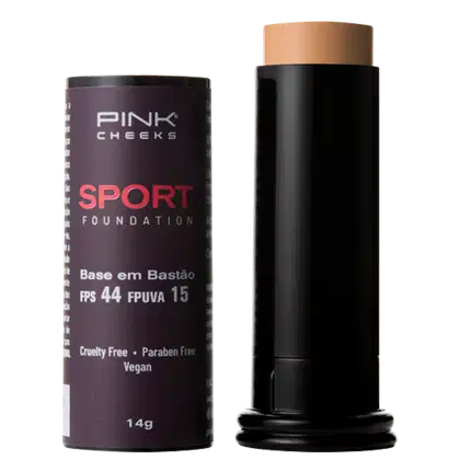 Imagem do produto Pink Cheeks Sport FPS44 Bege Médio - Base em Bastão 14g