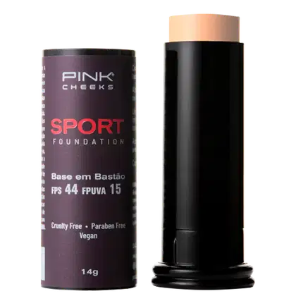 Imagem do produto Pink Cheeks Sport FPS44 Bege Neutro - Base em Bastão 14g