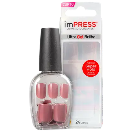 Imagem do produto Kiss New York Impress Curta Summer Nude - Unhas Postiças