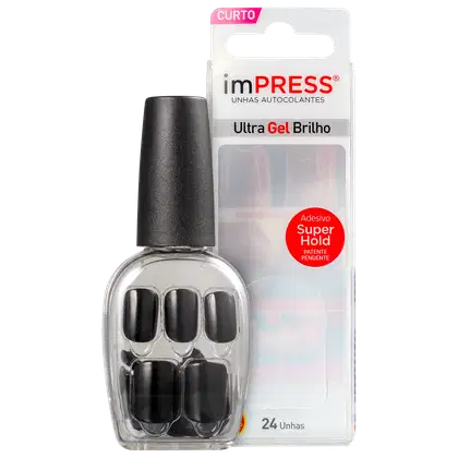 Imagem do produto Kiss New York Impress Curta Text Appeal - Unhas Postiças