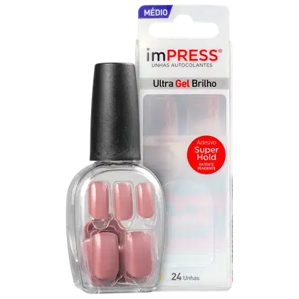 Imagem do produto Kiss New York Impress Média Fresh Start - Unhas Postiças