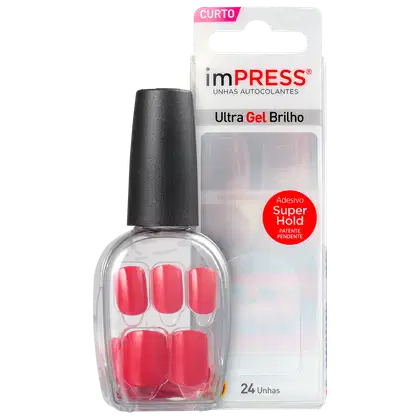 Imagem do produto Kiss New York Impress Curta Call My Agent - Unhas Postiças