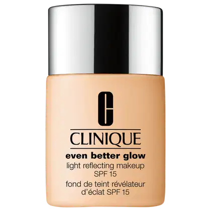 Imagem do produto Clinique Even Better Glow Light Reflecting FPS 15 WN 02 Bone - Base Líquida 30ml