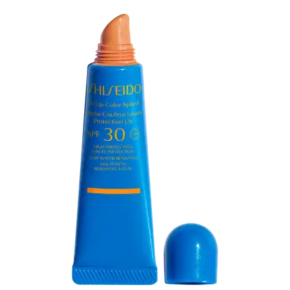 Imagem do produto Shiseido UV Lip Color Splash FPS 30 Nairobe Orange - Gloss Hidratante 10ml
