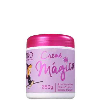 Imagem do produto Retrô Cosméticos Creme Mágico Desmaia Cabelo - Máscara Capilar 250g