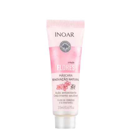 Imagem do produto Inoar Coleção Flores Flor de Cerejeira - Máscara Capilar 20ml