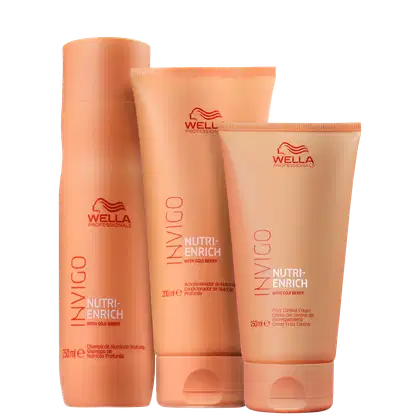 Imagem do produto Kit Wella Professionals Invigo Nutri-Enrich Frizz Control (3 Produtos)