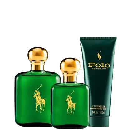 Imagem do produto Conjunto Polo Ralph Lauren Masculino - Eau de Toilette 118ml + Eau de Toilette 59ml + Loção Pós-Barba 100ml