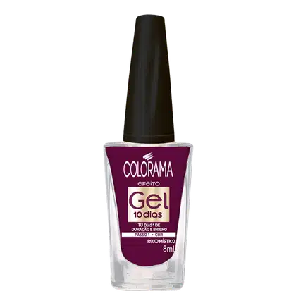 Imagem do produto Colorama Efeito Gel Roxo Místico - Esmalte Cremoso 8ml