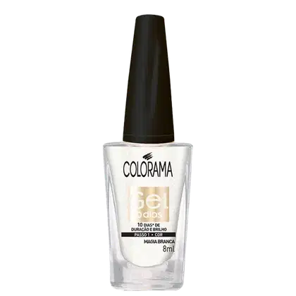 Imagem do produto Colorama Efeito Gel Magia Branca - Esmalte Cremoso 8ml