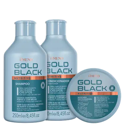 Imagem do produto Kit Amend Gold Black Nutritive Triplo (3 Produtos)