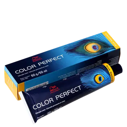 Imagem do produto Wella Professionals Color Perfect 7/1 Louro Médio Acinzentado - Coloração Permanente 60g