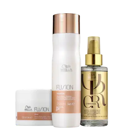 Imagem do produto Kit Wella Professionals Fusion & Oil Reflection (3 Produtos)
