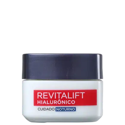 Imagem do produto L'Oréal Paris Revitalift Hialurônico Cuidado Noturno - Creme Facial Redutor de Linhas 49g