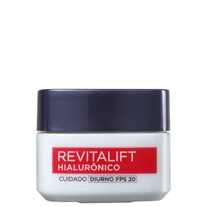 Imagem do produto L'Oréal Paris Revitalift Hialurônico Diurno FPS 20 - Creme Facial Redutor de Linhas 49g