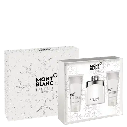 Imagem do produto Conjunto Montblanc Legend Spirit Masculino - Eau de Toilette 100ml + Pós-Barba 100ml + Gel de Banho 100ml