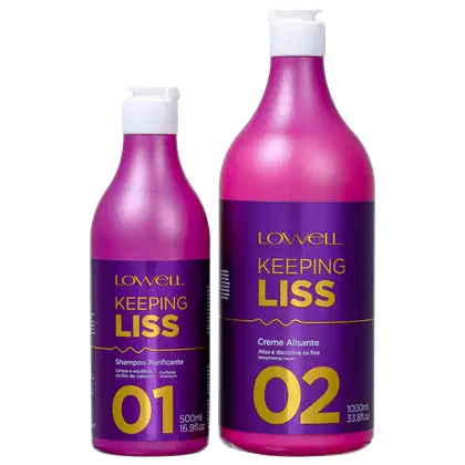 Imagem do produto Kit Lowell Keeping Liss (2 produtos)