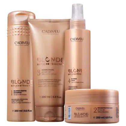 Imagem do produto Kit Cadiveu Professional Blonde Reconstructor (4 Produtos)