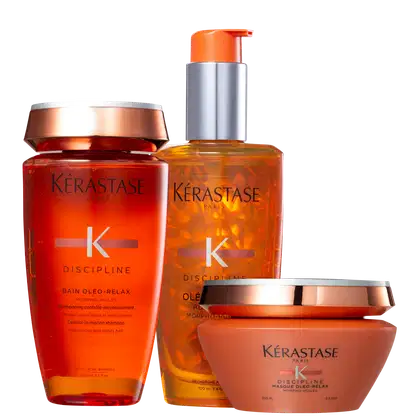 Imagem do produto Kit Kérastase Discipline Oléo-Relax Trio (3 Produtos)