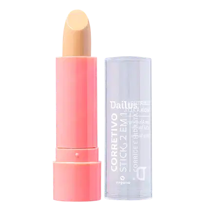 Imagem do produto Dailus Vegano Stick 2 em 1 D06 Médio - Corretivo em Bastão 3,5g
