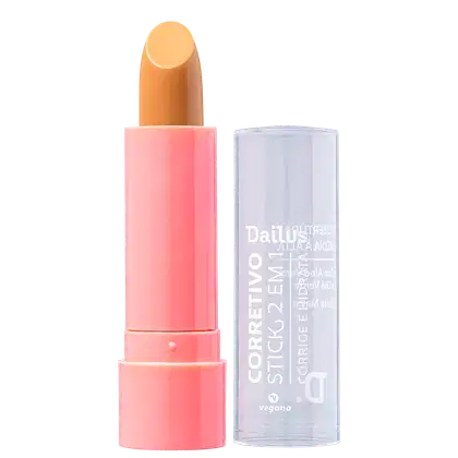 Imagem do produto Dailus Vegano Stick 2 em 1 D09 Médio - Corretivo em Bastão 3,5g